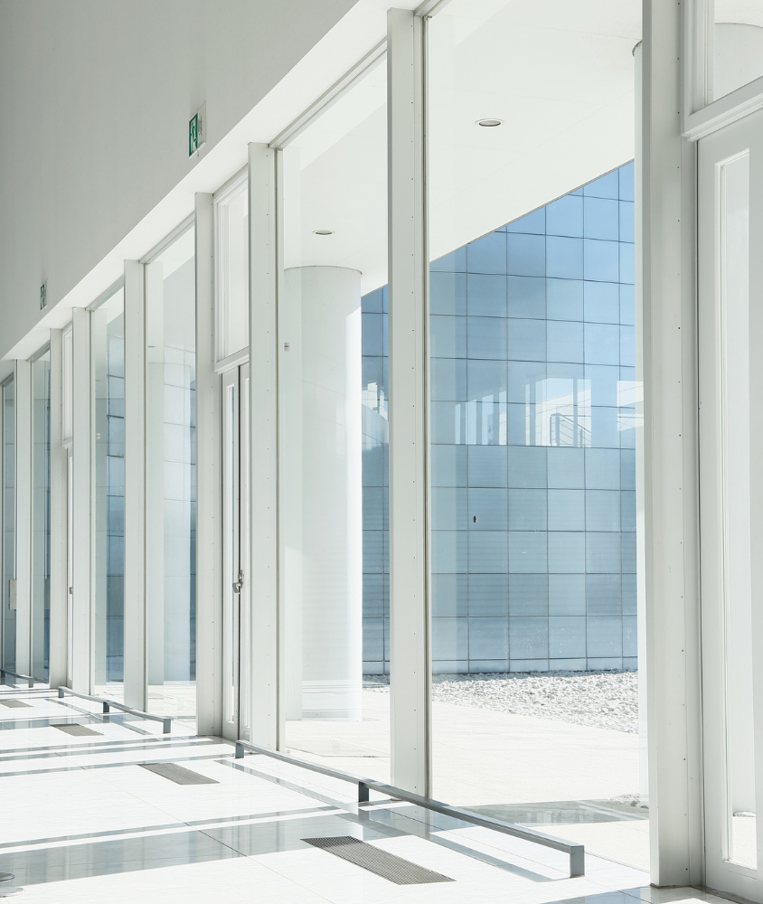 parede de vidro em Vitória